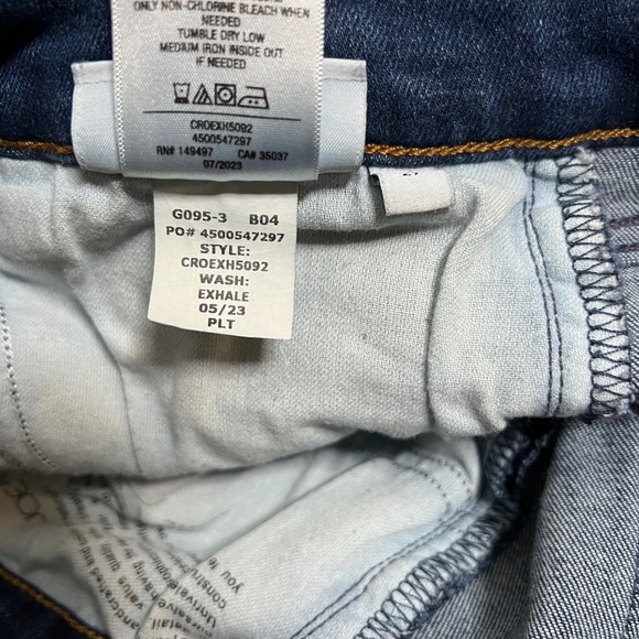 Joe's Jeans The MiaHigh Rise Wide Leg Dark Wash Denim Stretch Women's Size 29 - Picture 10 of 10